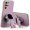Purple, variant on 3D Cute Cartoon Astronaut Folding Stand Soft Phone Case for Samsung Galaxy A73 A53 A33 A23 A04 A04S A14 A13 A12 5G 4G Back Cover, Creative Shockproof Durable Popular Bumper(Blue,A13 4G)