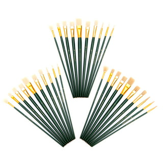 Royal & Langnickel - 10pc Long Handle, Acrylic and Oil Paint Brush Set 