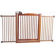 Richell R94134 One-Touch 150 Pet Gate Autumn Matte 35 in. - 61 in. x 2 in. x 34.6 in.