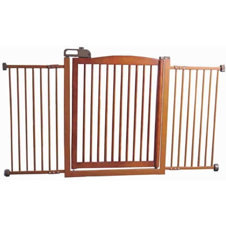 Richell R94134 One-Touch 150 Pet Gate Autumn Matte 35 in. - 61 in. x 2 in. x 34.6 in.