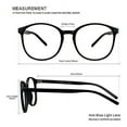 thumbnail image 3 of LAMBBAA Vintage Round Progressive Multifocal Presbyopic Glasses, Photochromic Gray Sunglasses for Men Women Readers (+0.00/+1.25 Magnification), 3 of 4