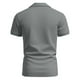 thumbnail image 5 of pstuiky Camisas casuales de manga corta para hombre, Camiseta de manga corta con cuello en V y color liso para hombre, ajustada, elástica y sin costuras para fitness y actividades al aire libre. l, 5 of 6