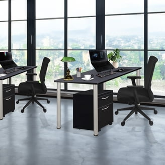 Hanover 73-In. L-Shaped Sit or Stand Electric Height Adjustable