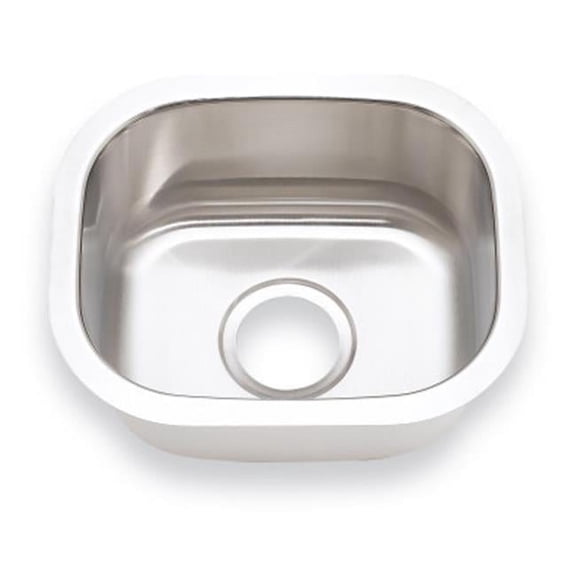 SFC SM1512 Undermount Bar Sink, 15 x 12.75 x 7 in.