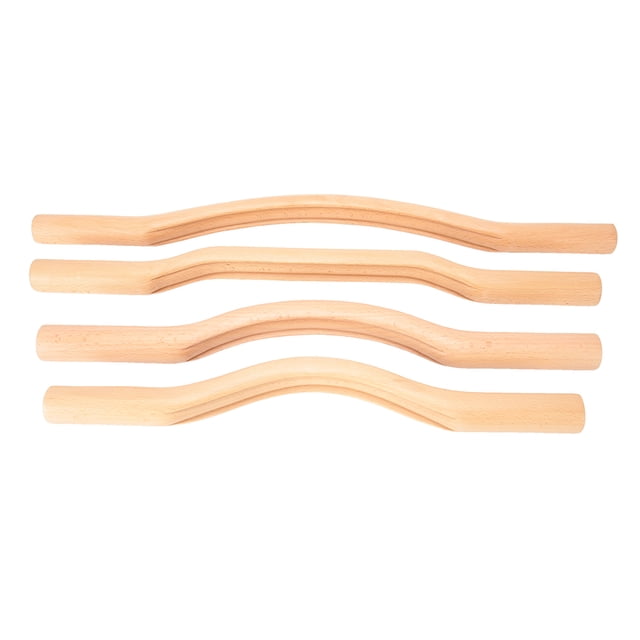 Palo raspador de madera Guasha para masaje de espalda, hombros, cuello, cintura y piernas.