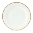 thumbnail image 2 of Stylish and Elegant 57 Pieces Porcelain Dinnerware Set Service for 8 People - Georgette, Gold Border, 2 of 4