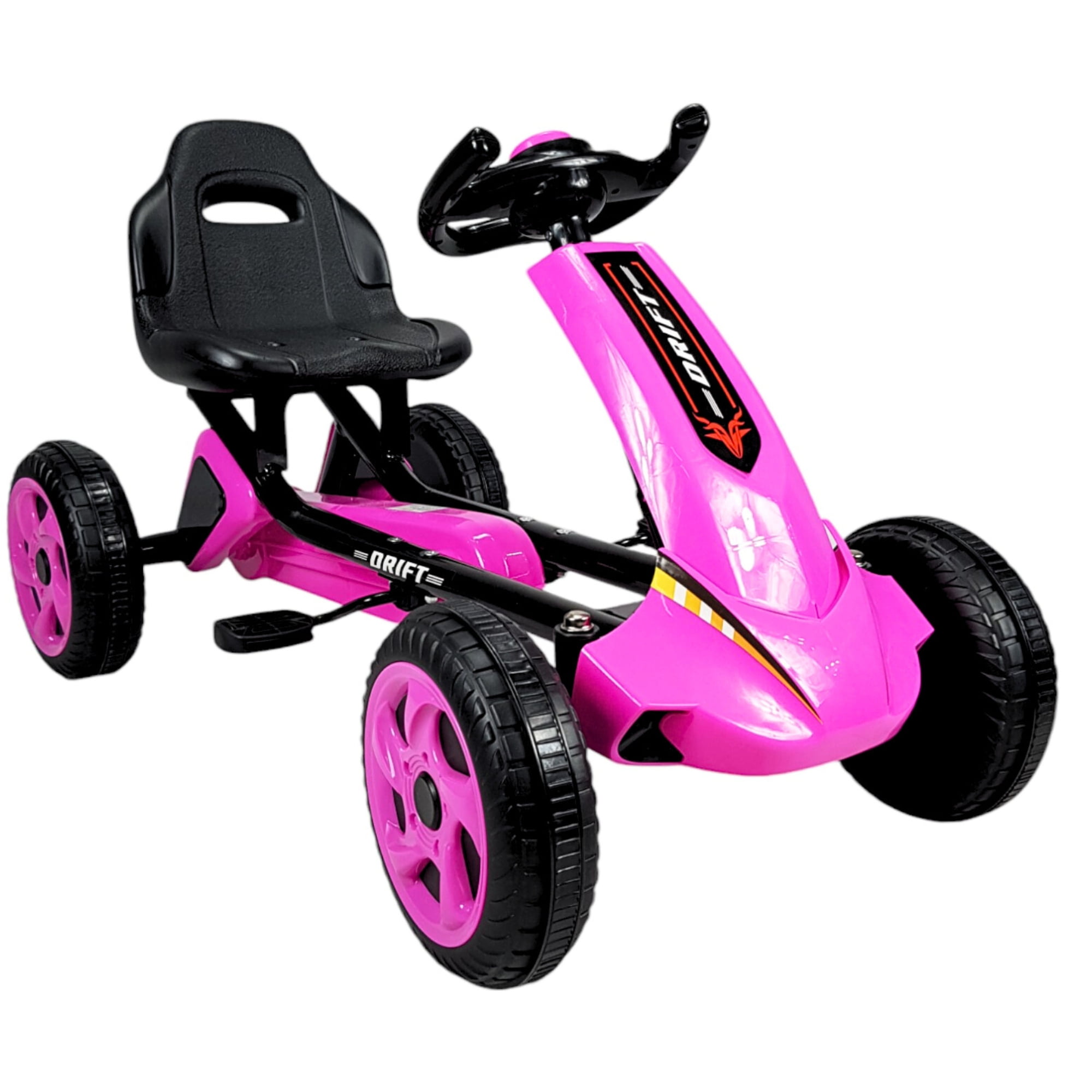 Go Kart para Niños, Avalancha Montable con Pedales, 30 kg - Rosa ...