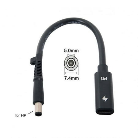 Chenyang CY Type C USB-C Female Input to DC 7.4*5.0mm Power PD Charge Cable fit for Laptop 18-20V Cable price history on PriceWatchPro