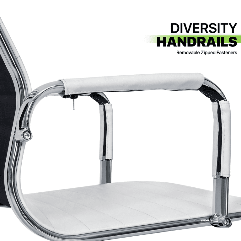 Big And Tall Office Chair With 3D Flip Arms, 500lbs PU Leather Home