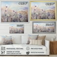 thumbnail image 4 of Designart "Countryside Serenity With Minimal Purple Herbs" Flowers Canvas Art Print, 4 of 7