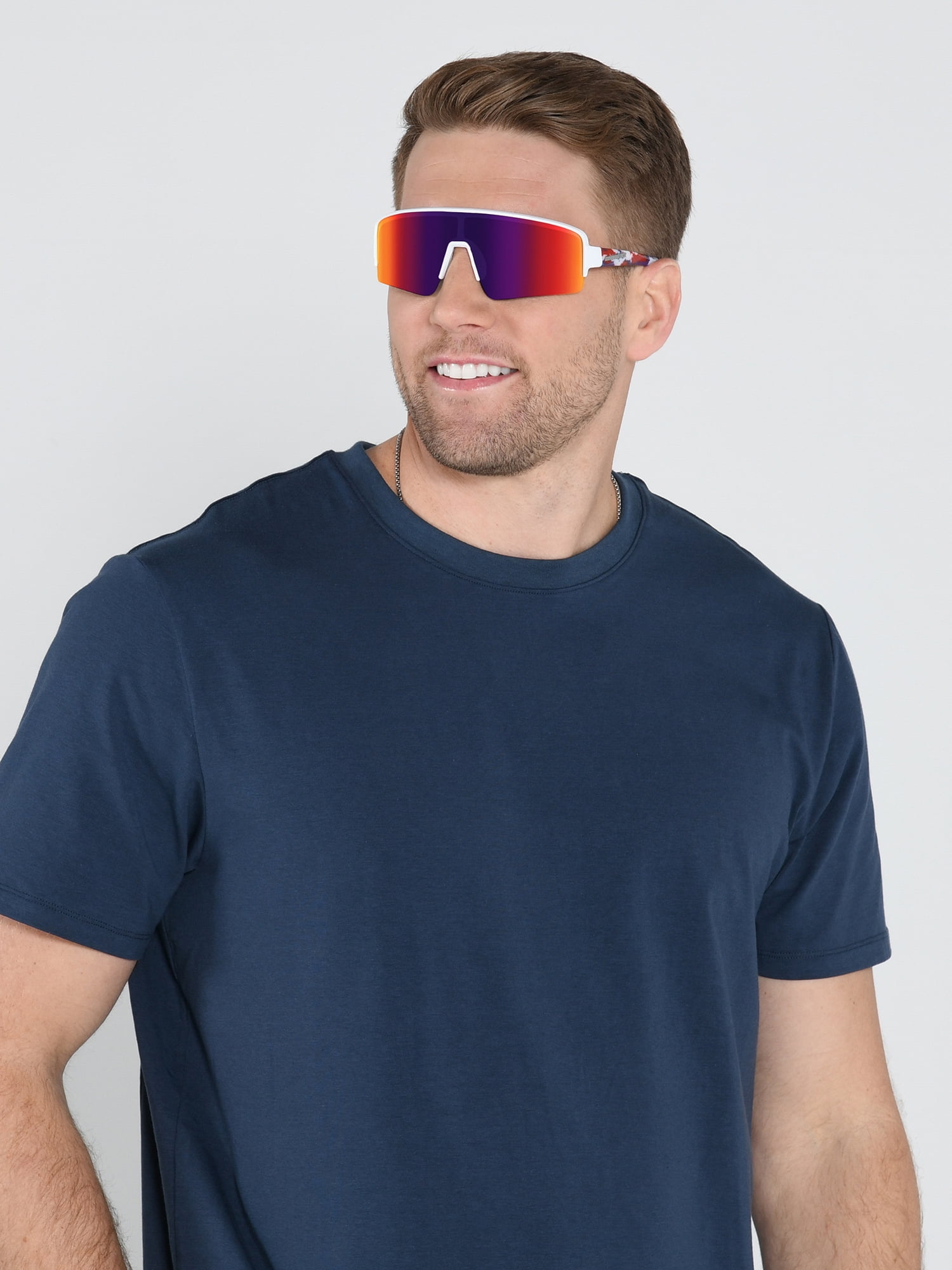 Panama Jack x Foster Grant Wraparound Recycled Men's Sunglasses