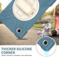 thumbnail image 5 of For Samsung Galaxy Tab A7 Lite Case 8.7 inch SM-T220/T225/T227, 360 Hand Strap, Shoulder Strap, Kickstand, Rugged Drop Protection, Cornflower Blue, 5 of 7