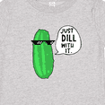 thumbnail image 4 of Inktastic Just Dill with It Chill Dill Pickle in Sunglasses Boys or Girls Baby T-Shirt, 4 of 5