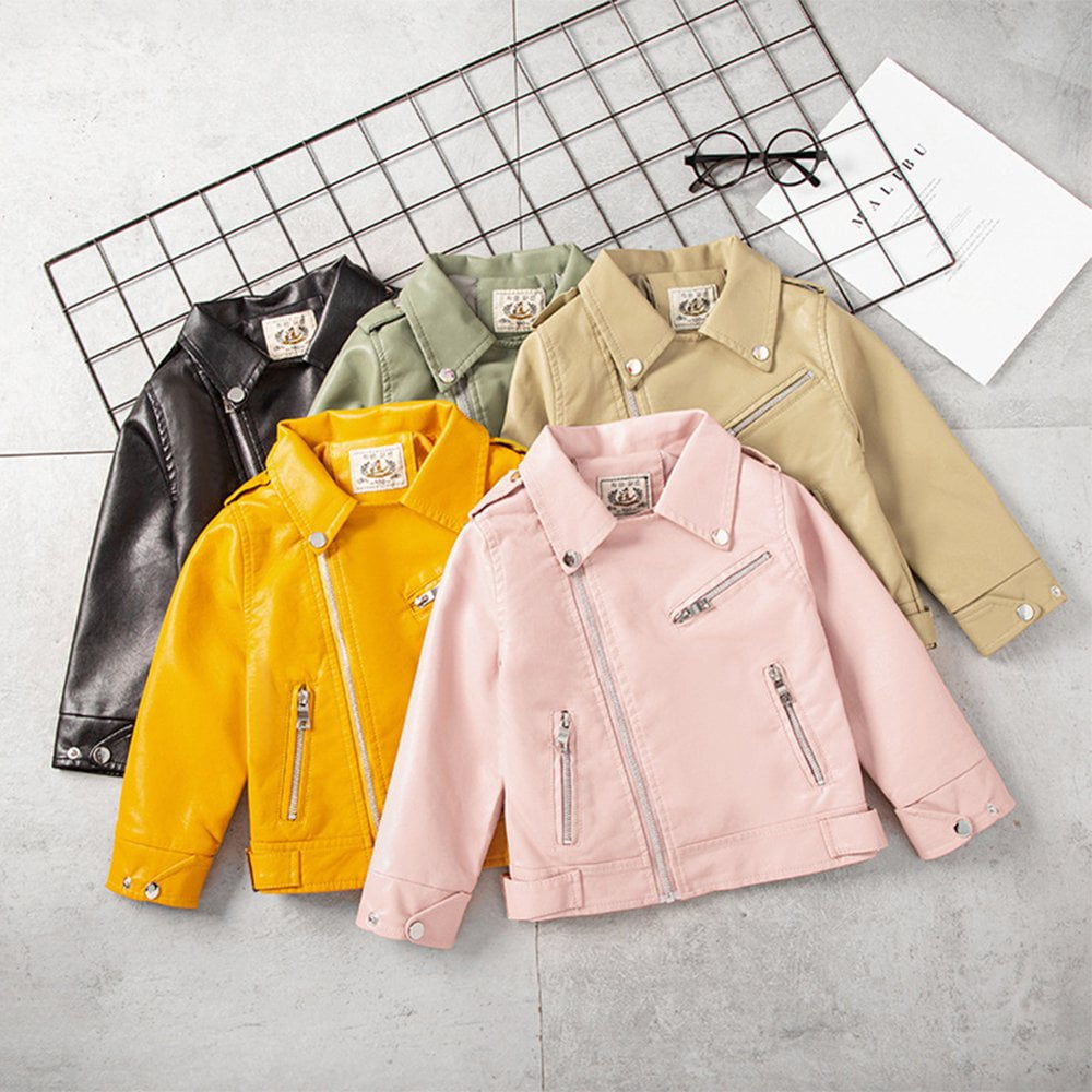Girls leather motorcycle jacket outlet