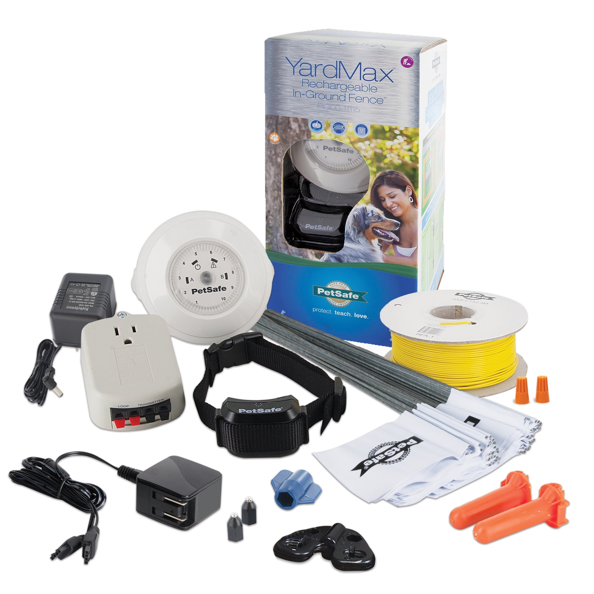 PetSafe YardMax Rechargeable InGround Fence for Dogs and Cats Over 5