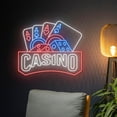 thumbnail image 3 of Handmadetneonsign Casino Neon Sign, Gaming Led Sign, Game Player Led Light, Gamer Neon Light, 3 of 5