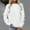 White, variant on Abomasnow Womens Oversized Sweatshirt Crewneck Long Sleeve Shirts Pullover Sweatshirts S-3XL