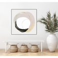 thumbnail image 2 of Giant Art Canvas  20x20 Ring of Gold II Framed in Pink, 2 of 3