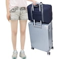 thumbnail image 3 of Bolsa de lona de viaje plegable para llevar en la bolsa Weekender Overnight para mujeres MFZFUKR SM-491, 3 of 5