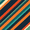 Retro Stripes, variant on Yayeee Throw Blanket for Couch Soft Warm 50" x 60" Sofa Chair Bed Decoration, Boho Plants