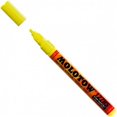 thumbnail image 1 of Molotow M127229 2 mm Fine Tip Acrylic Pump Marker, Fluorescent Neon Yellow, 1 of 1