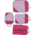 thumbnail image 1 of HUGFEGWE Sac de Valise Imperméable Compressible 4 Pcs Portable Résistant aux Déchirures Extensible pour Chaussures pour Vêtements CJB91-35055, 1 of 9