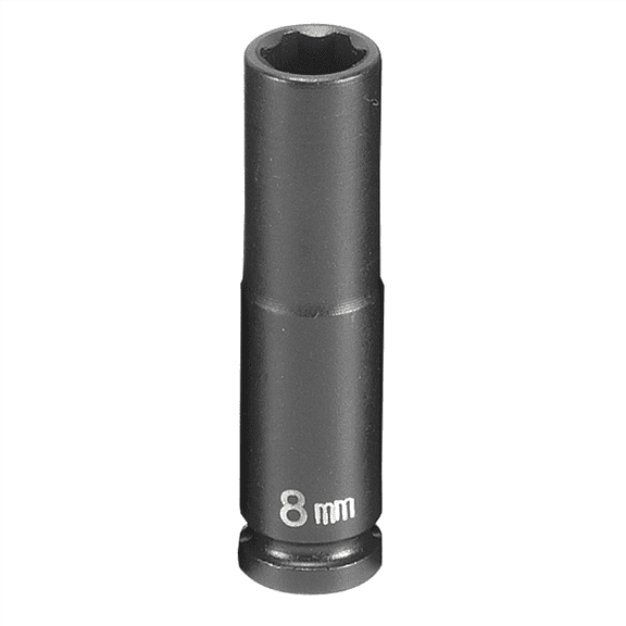 Grey Pneumatic 1/4" Surface Drive x 8mm Deep  Socket