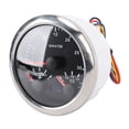 thumbnail image 1 of 85mm Marine Tachometer, 3 in 1 Speedometer Fuel Voltmeter Gauge with 7 Colors Backlight for Truck Car RV Boat, Suitable for Truck Tractor Trailer Car RV Boat, 1 of 7