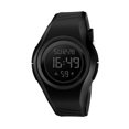 thumbnail image 1 of SKMEI SKMEI Student 5ATM Waterproof Multifunctional Sport Digital Watch with Night Light Feature - Black Color, Durable Resin & PU Design, Perfect for Active Young Men, 1 of 4