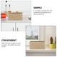 thumbnail image 5 of 1 cesta tejida sencilla multiusos para el hogar (beige), 5 of 8