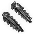 thumbnail image 6 of MIALLO 2 Pack Fashion Black Leaf Hair Barrettes, Bold Marquise Crystals Hair Clips for Birthday, Party and Daily Wear, 6 of 8