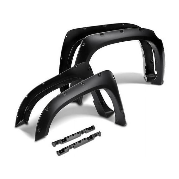 Fender Flare Set 4 - Compatible with 2014 - 2021 Toyota Tundra 2015 2016 2017 2018 2019 2020