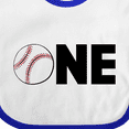 thumbnail image 4 of Inktastic One Baseball First Birthday Boys or Girls Baby Bib, 4 of 4