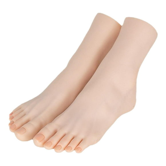 Soporte para modelo de pie, exhibición de pies de maniquí para mujer, accesorios de pintura, sandalias, zapatos, exhibición de calcetines para pulsera Izquierda y derecha