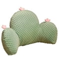 thumbnail image 1 of Ltdhehe Ergonomic Chair Cushion Support Lumbar Backrest Pillow Comfortable Desk Seat Pad For Home And Work Car Cute Cartoon Cactus Design Soft Material, 1 of 7