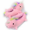 thumbnail image 3 of 7 Colors LED Unicorn Slippers,Women Adult Girls Kids Unicorn Cartoon Slip On Slippers, 3 of 7