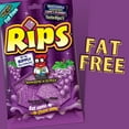 thumbnail image 4 of Rips Fat Free Grape Flavored Licorice Bites, Purple Sugar Coated Chewy Candies for Candy Buffets, Pack of 3, 4 of 5