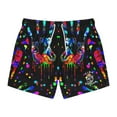 thumbnail image 1 of Trippy Hands Swim Trunks For Men, 1 of 12
