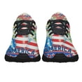 thumbnail image 5 of God Bless America Print Sneakers Lightweight Comfortable Running Shoes for Men Women Black Size 7, 5 of 7