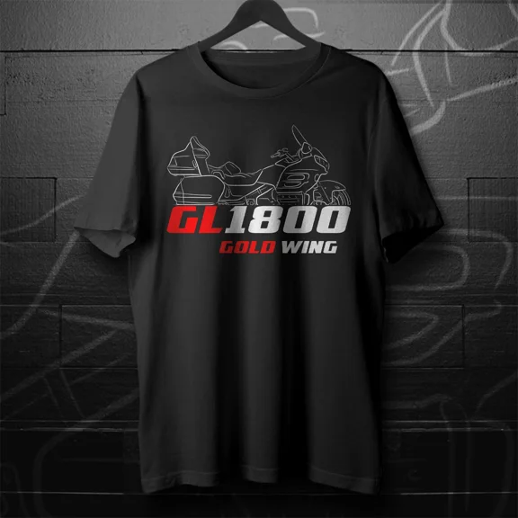 Rare GL 1800 Gold Wing 2001-2024 - Motorcycle T-Shirt for Riders