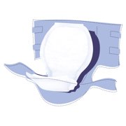 Seni Unisex Booster Pad Breathable 25 L S-NO30-PB1, 30 Ct