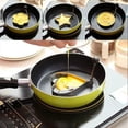 thumbnail image 2 of 5pcs, Egg Rings, Stainless Steel Egg Cooking Rings, Pancake Mold For Frying Eggs And Omelet, Kitchen Gadgets, Kitchen Stuff, Kitchen Accessories, Home Kitchen Items, 2 of 14