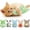 Assorted Animals, variant on 5Pcs Cat Chew Toy Bite Resistant Catnip Toys for Cats,Catnip Filled Cartoon Mice Cat Teething Chew Toy