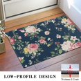 thumbnail image 3 of Pioneer Flower Floral Print Pattern Door Rugs,Washable Non Slip Door Mats Indoor,Decorative Door Mats,Entry Mat Indoor for Entrance,Bedroom,Kitchen,Bathroom,16"x24", 3 of 6