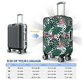 thumbnail image 5 of Bingfone Tropical Leaves Luggage Cover Washable Suitcase Cover Protector Anti-scratch Suitcase cover Fits 18-32 Inch Luggage, 5 of 8