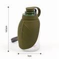 thumbnail image 4 of FEOLGEHLY Slow Feed Travel Dog Water Bowl Pet Water Bottle, Non Skid Leaf Shaped Silicone Portable Foldable Outdoor Drinking Water Container for Small Dogs and Indoor Cats Travel Use, 4 of 5