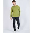 thumbnail image 4 of Real Essentials 3 Pack: Men's Cotton Short & Long Sleeve Henley T-Shirt Performance Activewear (Available In Big & Tall), 4 of 5