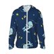 thumbnail image 1 of Fotbe Space Dinosaur Chaqueta con Protección Solar UPF 50+ para Hombre y Mujer, Camisa con Capucha y Bolsillos-X-Large, 1 of 7