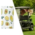 thumbnail image 1 of Funda para asiento de carrito de golf, toalla y manta, fácil instalación, asientos cómodos para 2 personas, Club Car, accesorios, cojín de asiento Estilo D, 1 of 8