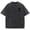 121#Black, variant on Men's Vintage Washed Oversized Crew Neck T-Shirt Soft Cotton Palm Tree Sunset Graphic Short Sleeve Summer Beach Casual Top Blue 3XL